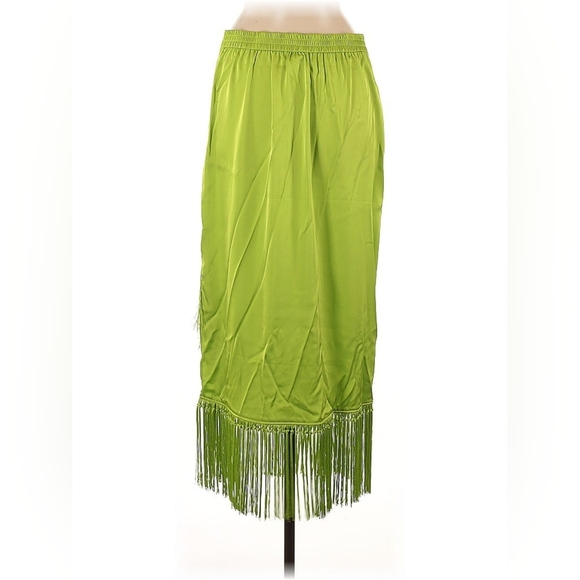 Rachel Zoe Fringe Midi Slit Skirt – Size M (NWT) - Picture 5 of 7